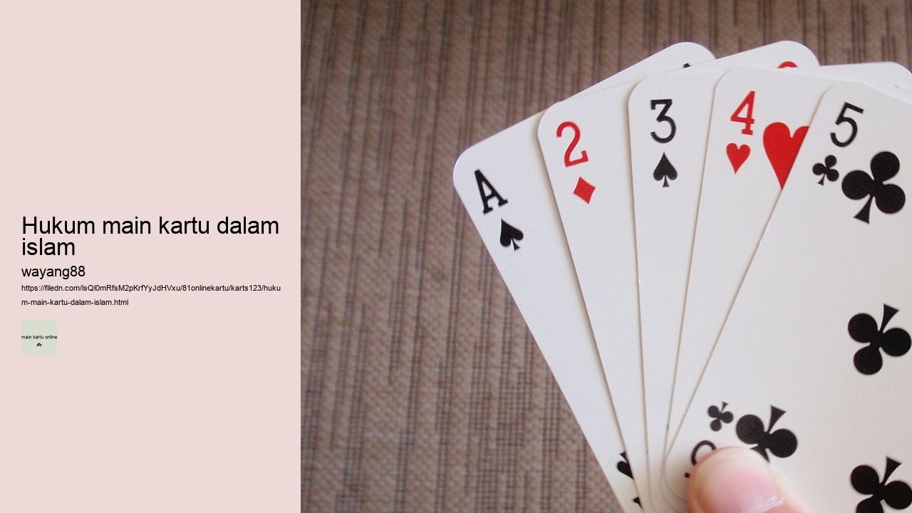 hukum main kartu domino dalam islam