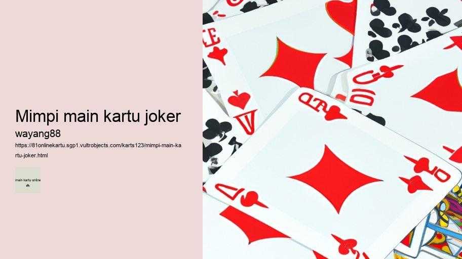 mimpi main kartu joker